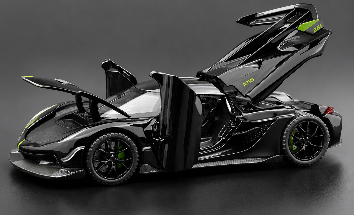 Koenigsegg Jesko 1:24 diecast scale model car collectible