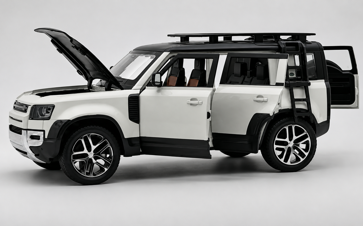 Land Rover Defender 110 1:18 diecast Scale Model car - Big Size