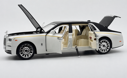 Rolls Royce Phantom VIII 1:18 diecast scale model miniature car - Big Size