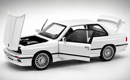 1988 BMW 3 Series M3 E30 1:18 diecast Scale Model car - Big Size