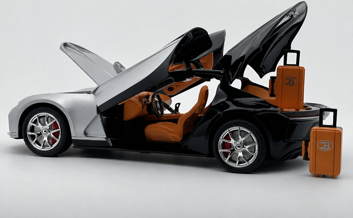Bugatti Atlantic 1:18 diecast scale model car - Big Size