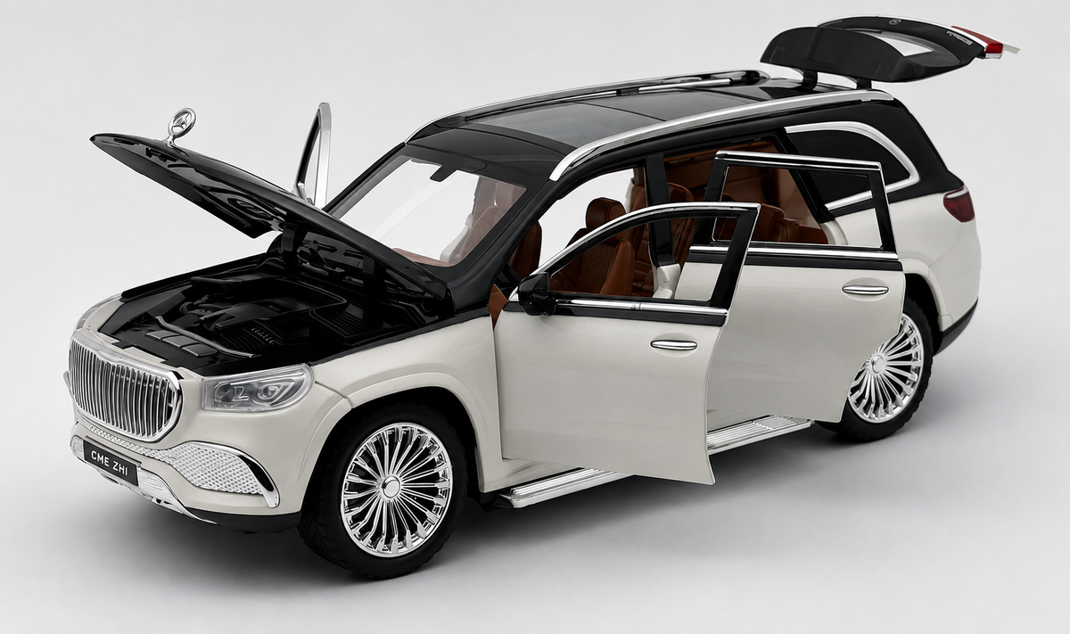 Mercedes-Benz Maybach GLS600 1:18 diecast scale model car - Big Size