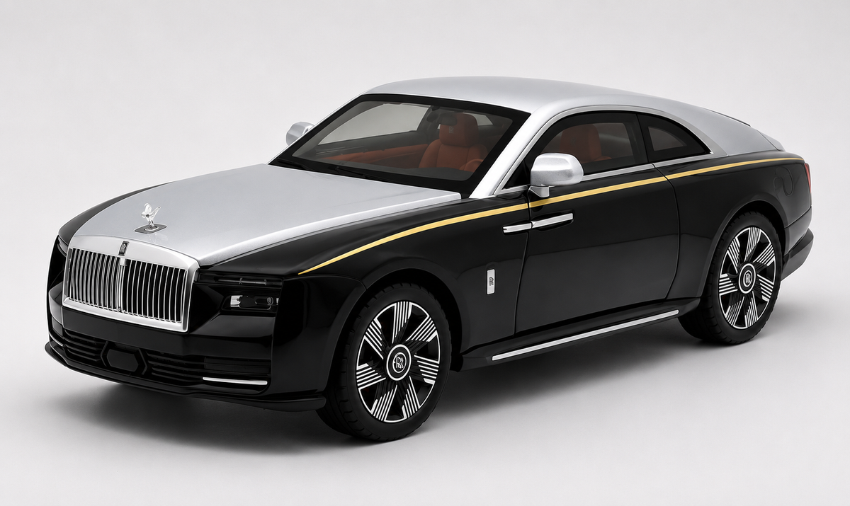 Rolls Royce Spectre 1:18 diecast scale model car collectible - Big Size
