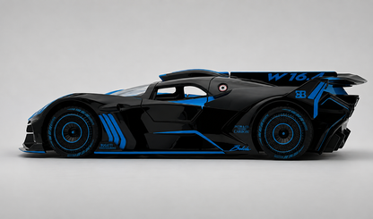 Bugatti Bolide 1:18diecast scale model car collectible car - Big Size