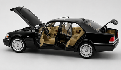 Mercedes-Benz W140 S-Class 1:18 diecast scale model car - Big Size