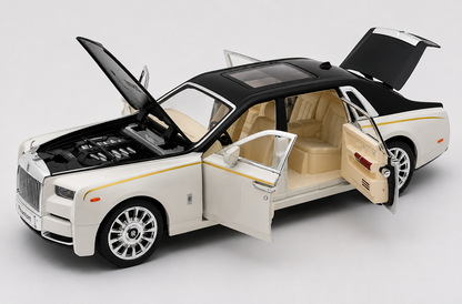 Rolls Royce Phantom VIII 1:18 diecast scale model miniature car - Big Size
