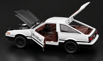 Toyota AE86 1:24 diecast scale miniature car model