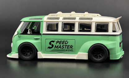 Volkswagen Camping Van 1:24 diecast scale model car collectible | Assorted Colors