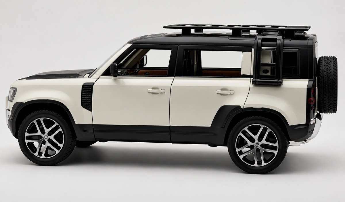 Land Rover Defender 110 1:18 diecast Scale Model car - Big Size