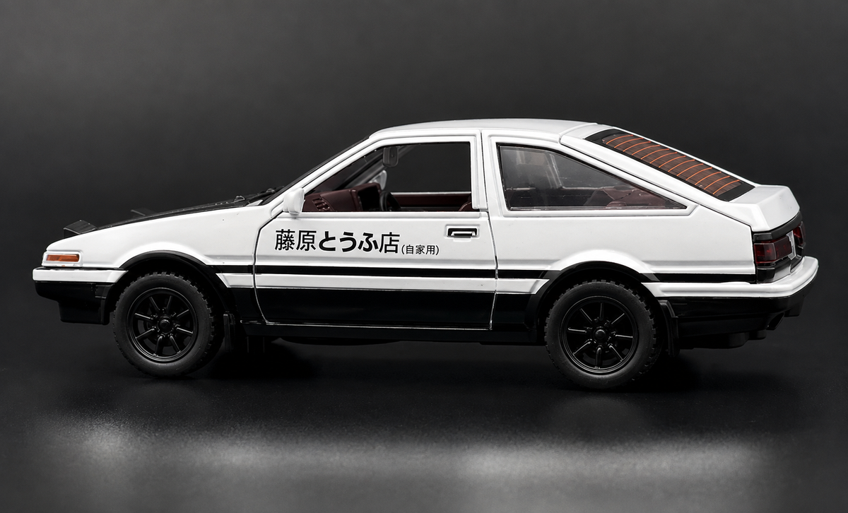 Toyota AE86 1:24 diecast scale miniature car model