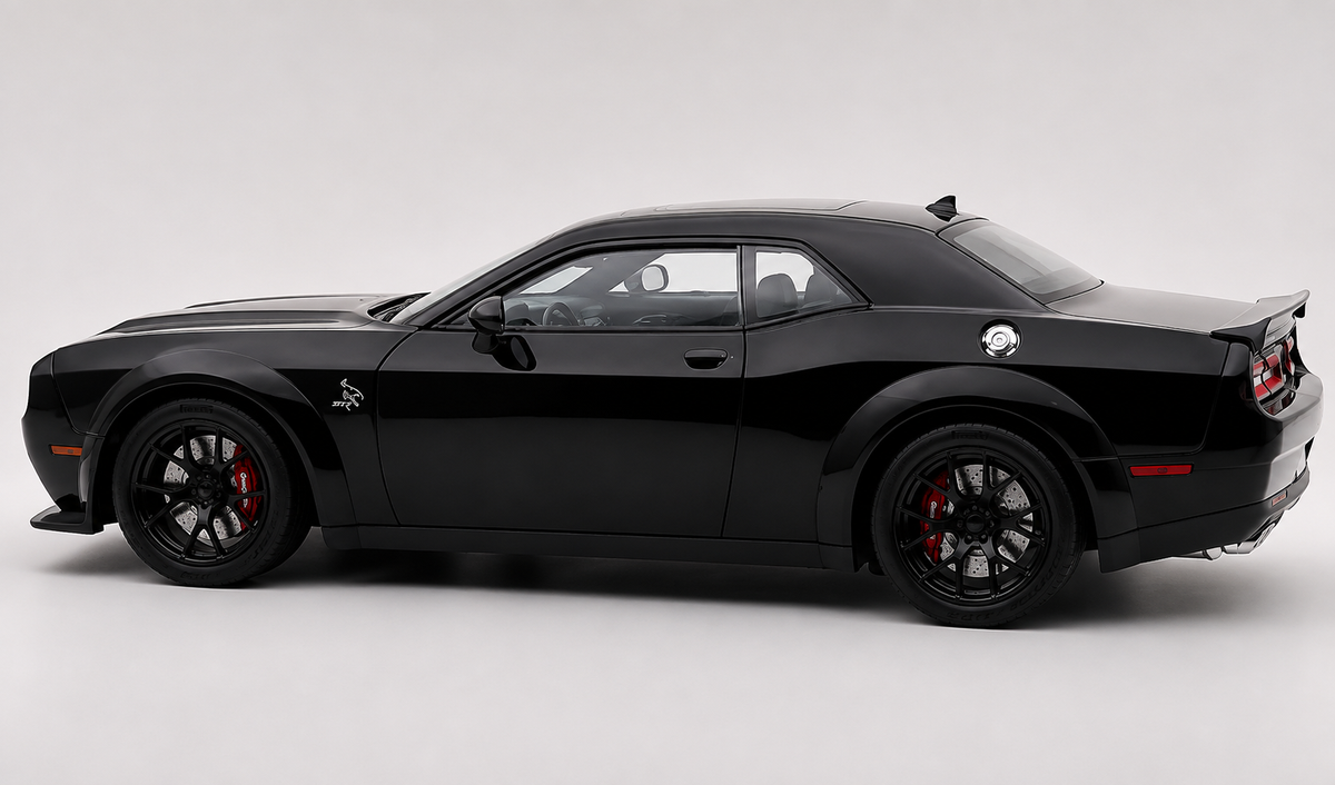 Dodge Challenger SRT Demon V8 1:18 diecast scale model car - Big Size