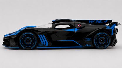 Bugatti Bolide 1:18diecast scale model car collectible car - Big Size