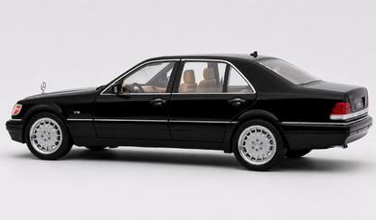 Mercedes-Benz W140 S-Class 1:18 diecast scale model car - Big Size