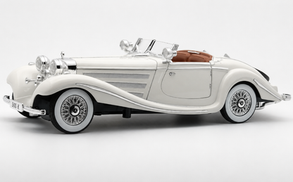 1936 Mercedes-Benz 500K 1:18 roadster  diecast scale model car - Big Size
