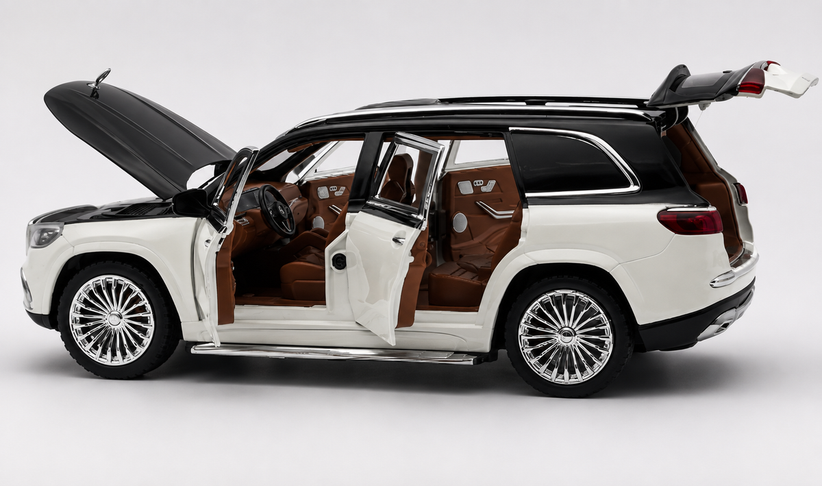 Mercedes-Benz Maybach GLS600 1:18 diecast scale model car - Big Size