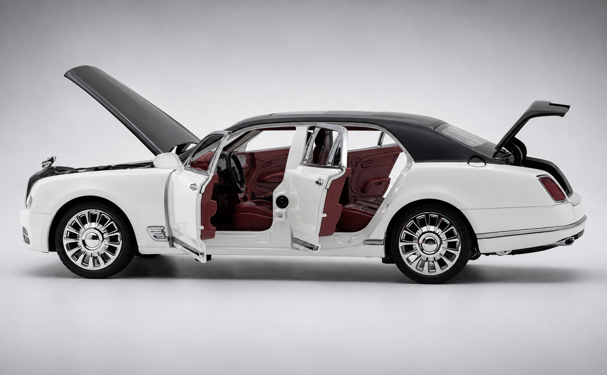 Bentley Mulsanne 1:18 diecast Scale Model Car - Big Size