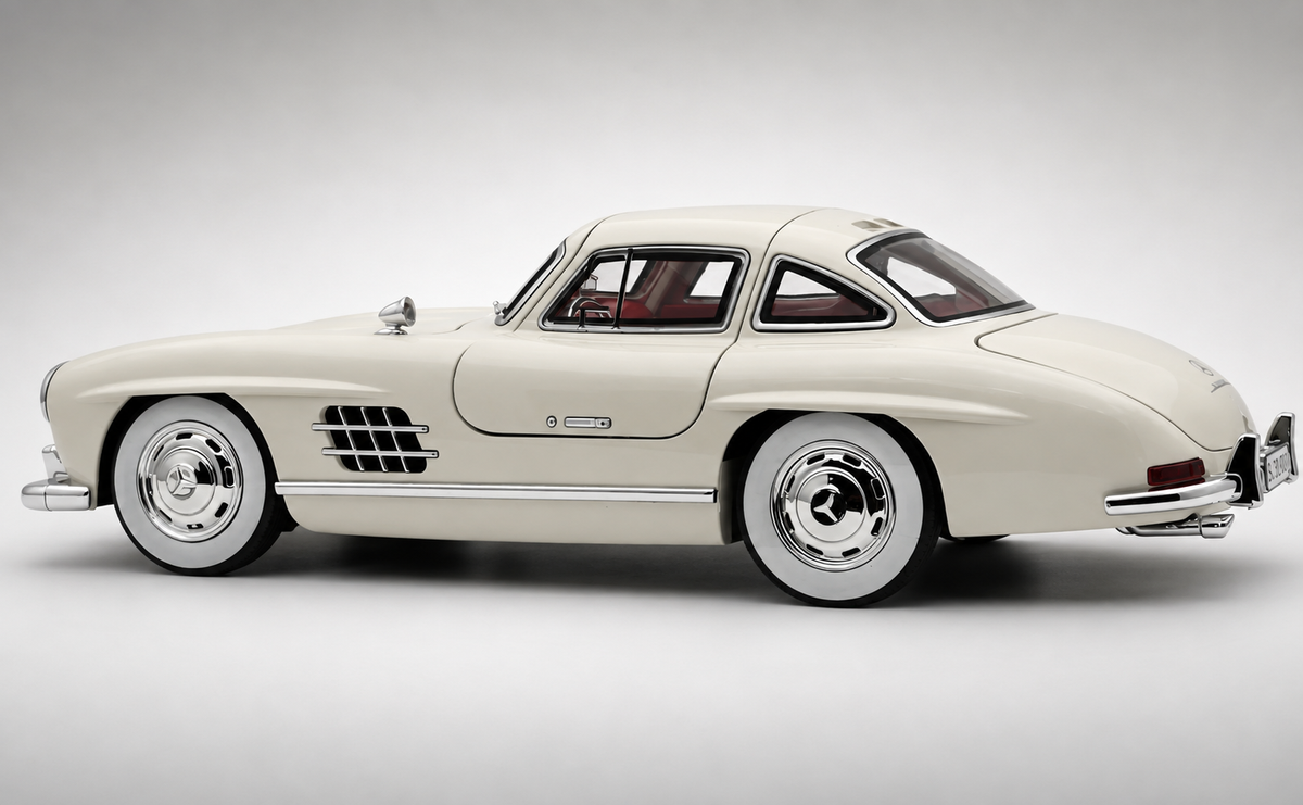 1954 Mercedes-Benz 300SL W198 1:18 diecast scale model car - Big Size