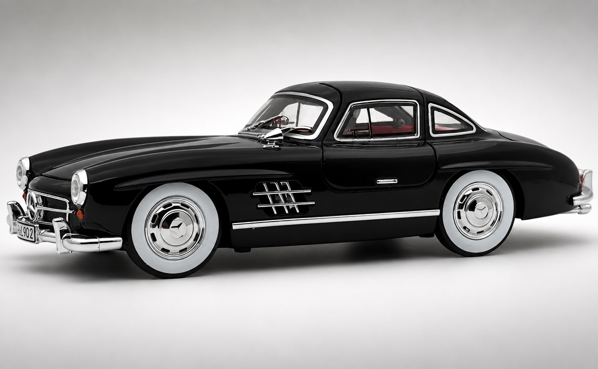 1954 Mercedes-Benz 300SL W198 1:18 diecast scale model car - Big Size