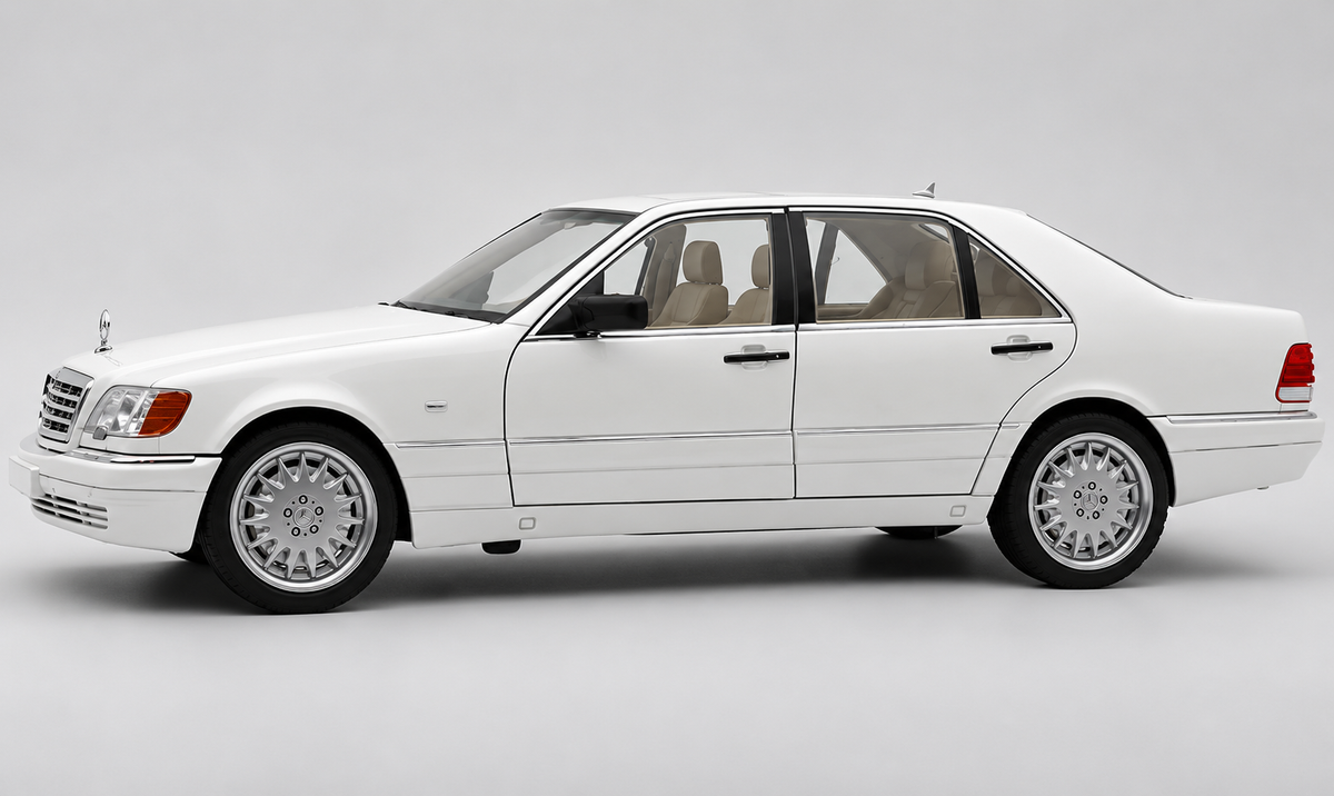Mercedes-Benz W140 S-Class 1:18 diecast scale model car - Big Size