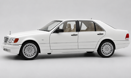 Mercedes-Benz W140 S-Class 1:18 diecast scale model car - Big Size