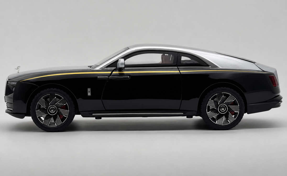 Rolls Royce Spectre 1:18 diecast scale model car collectible - Big Size