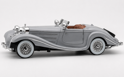 1936 Mercedes-Benz 500K 1:18 roadster  diecast scale model car - Big Size