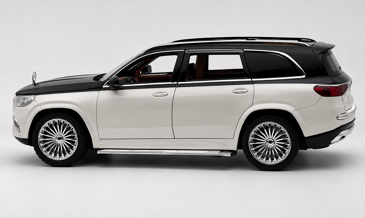 Mercedes-Benz Maybach GLS600 1:18 diecast scale model car - Big Size