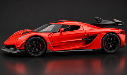 Koenigsegg Jesko 1:24 diecast scale model car collectible