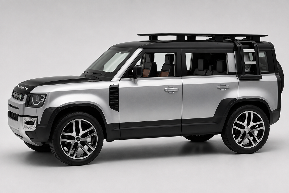 Land Rover Defender 110 1:18 diecast Scale Model car - Big Size