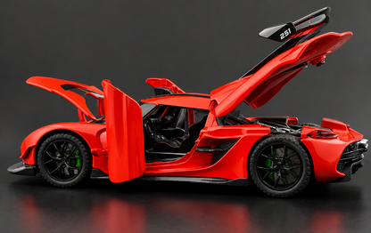 Koenigsegg Jesko 1:24 diecast scale model car collectible