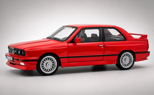 1988 BMW 3 Series M3 E30 1:18 diecast Scale Model car - Big Size