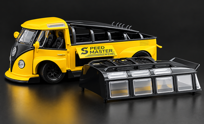 Volkswagen Camping Van 1:24 diecast scale model car collectible | Assorted Colors