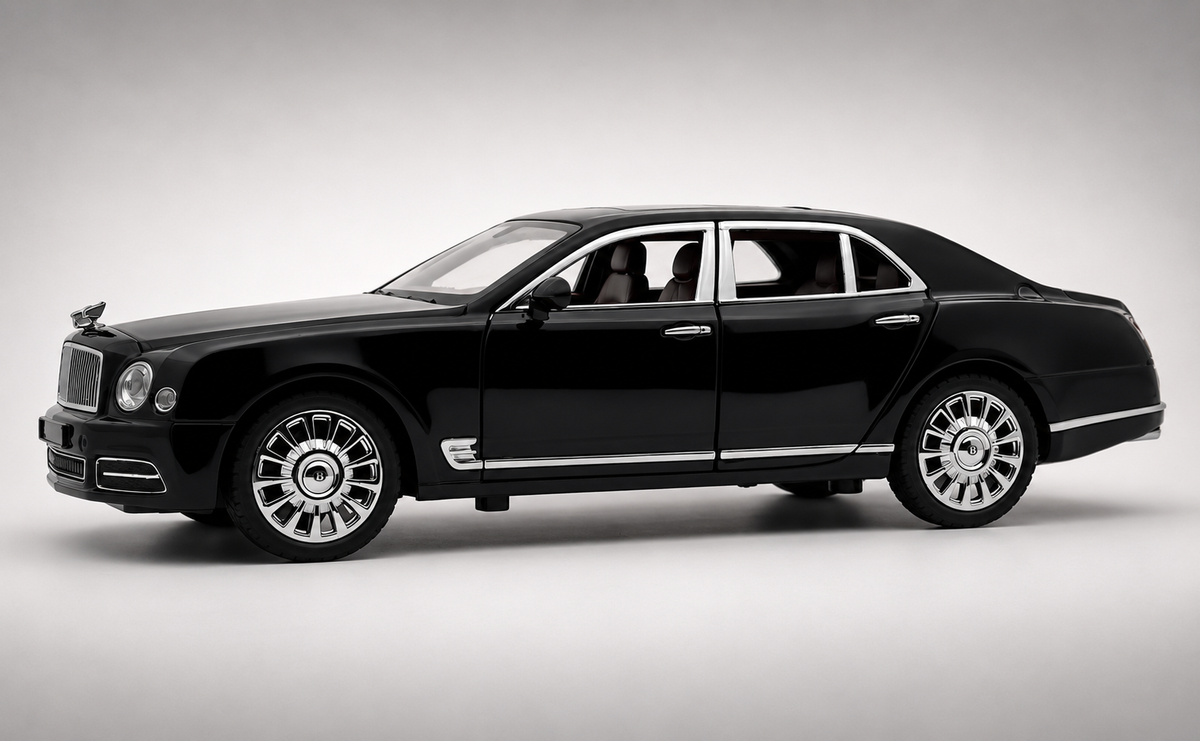 Bentley Mulsanne 1:18 diecast Scale Model Car - Big Size