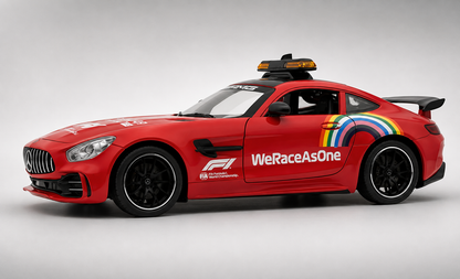 2020 Mercedes-Benz AMG GT-R Safety Car formula f1 1:18 diecast scale model - Big Size