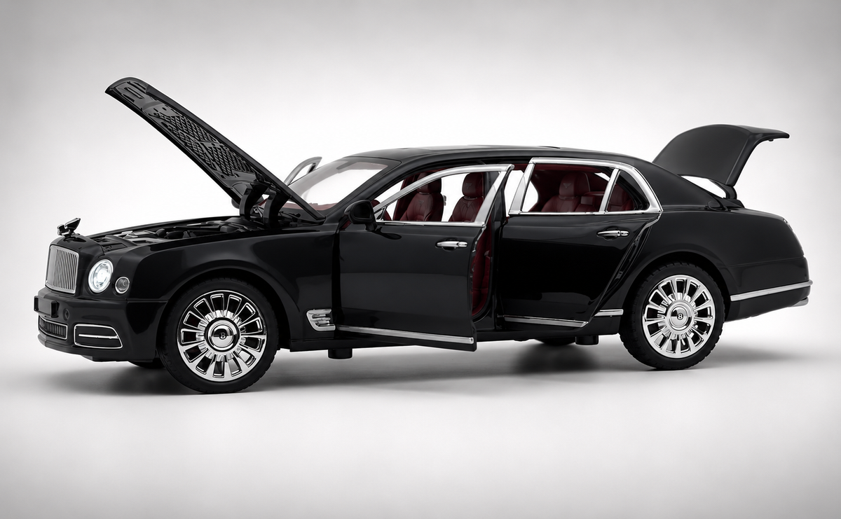 Bentley Mulsanne 1:18 diecast Scale Model Car - Big Size