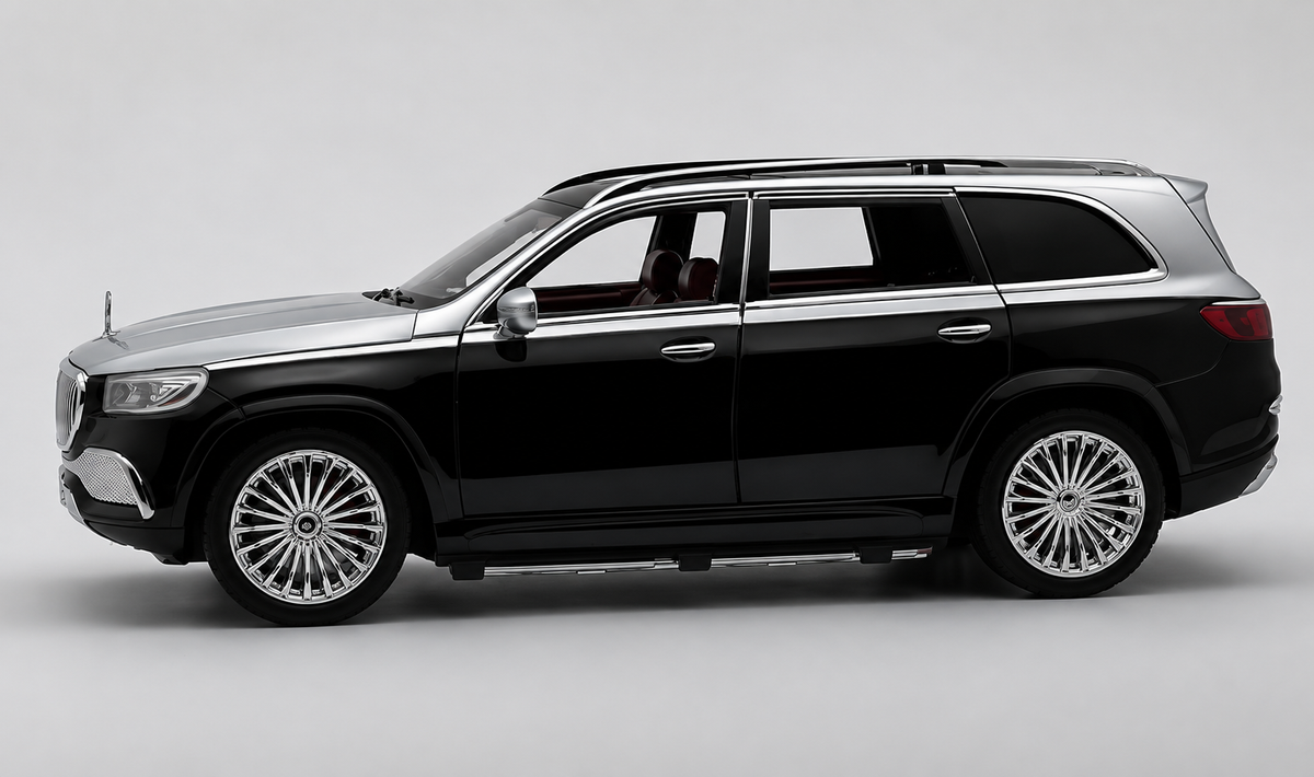 Mercedes-Benz Maybach GLS600 1:18 diecast scale model car - Big Size