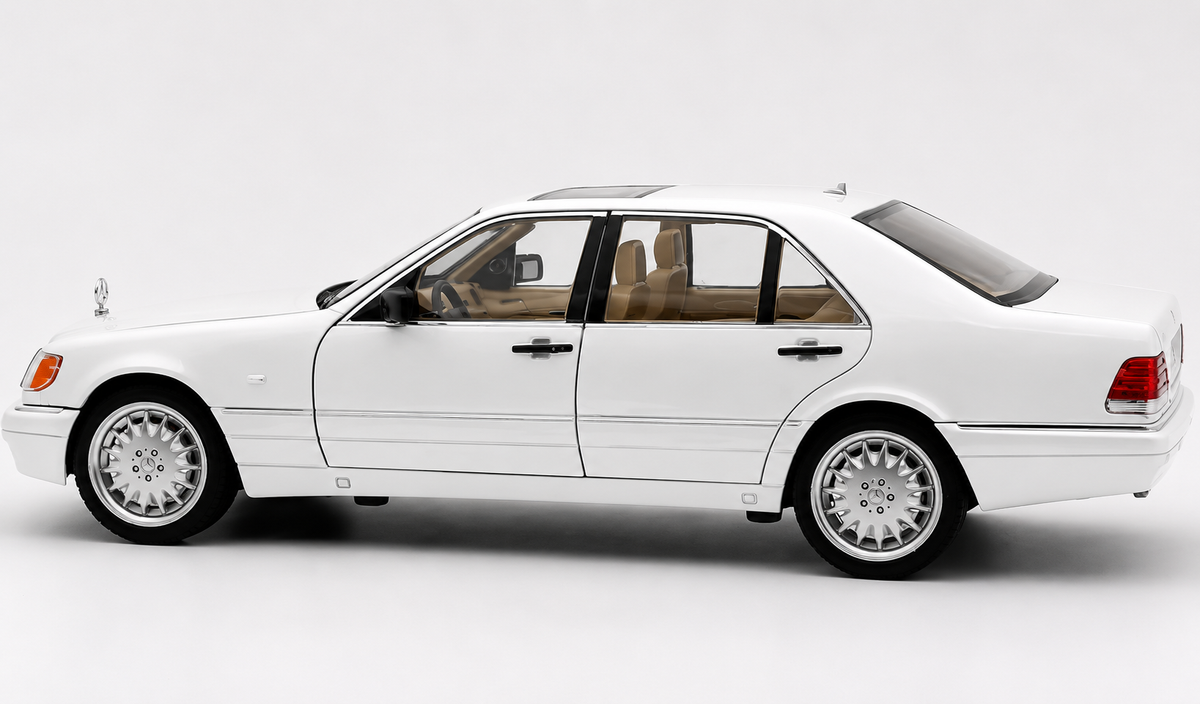 Mercedes-Benz W140 S-Class 1:18 diecast scale model car - Big Size