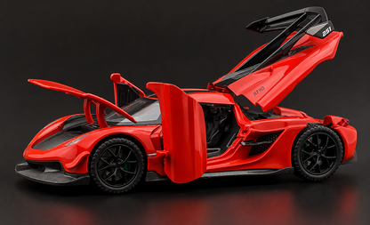 Koenigsegg Jesko 1:24 diecast scale model car collectible