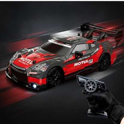 High-Speed Drift RC Car – 25 km/h, 4X4 (1:16)• Fiber Red edition