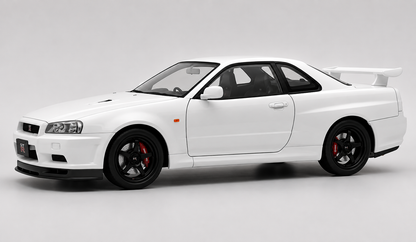Nissan Skyline GT-R R34 Super Model 1:18 diecast scale model car miniature - Big Size