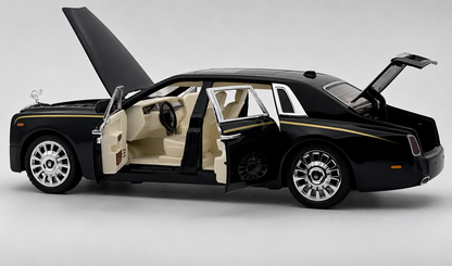 Rolls Royce Phantom VIII 1:18 diecast scale model miniature car - Big Size