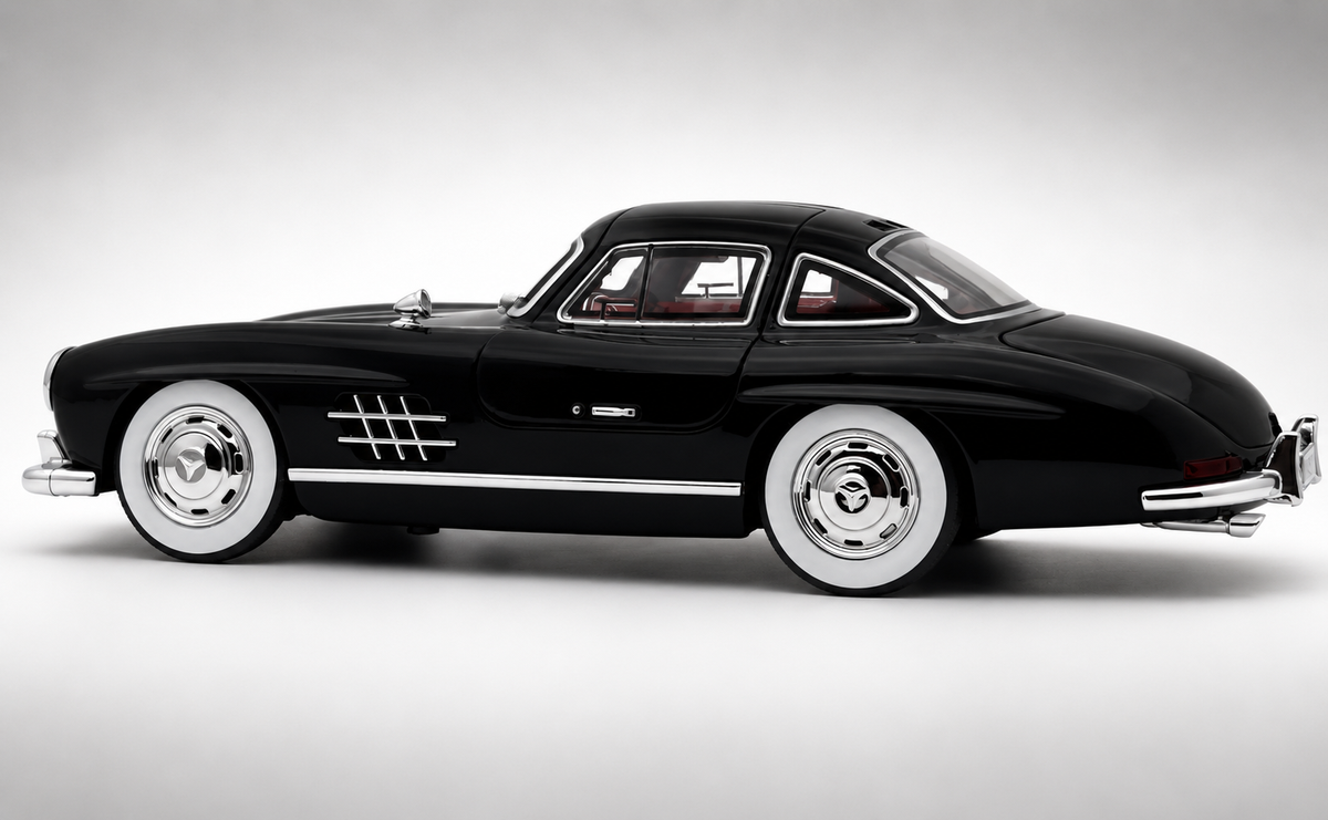 1954 Mercedes-Benz 300SL W198 1:18 diecast scale model car - Big Size