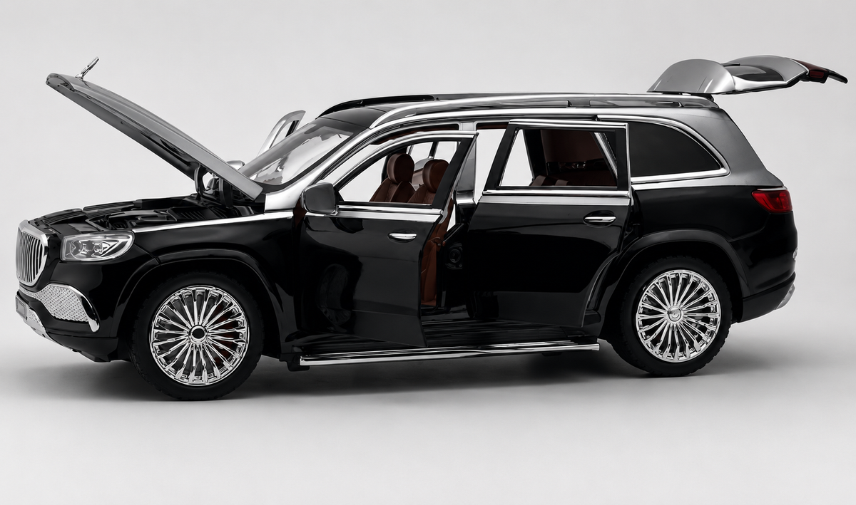 Mercedes-Benz Maybach GLS600 1:18 diecast scale model car - Big Size