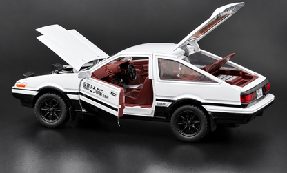 Toyota AE86 1:24 diecast scale miniature car model