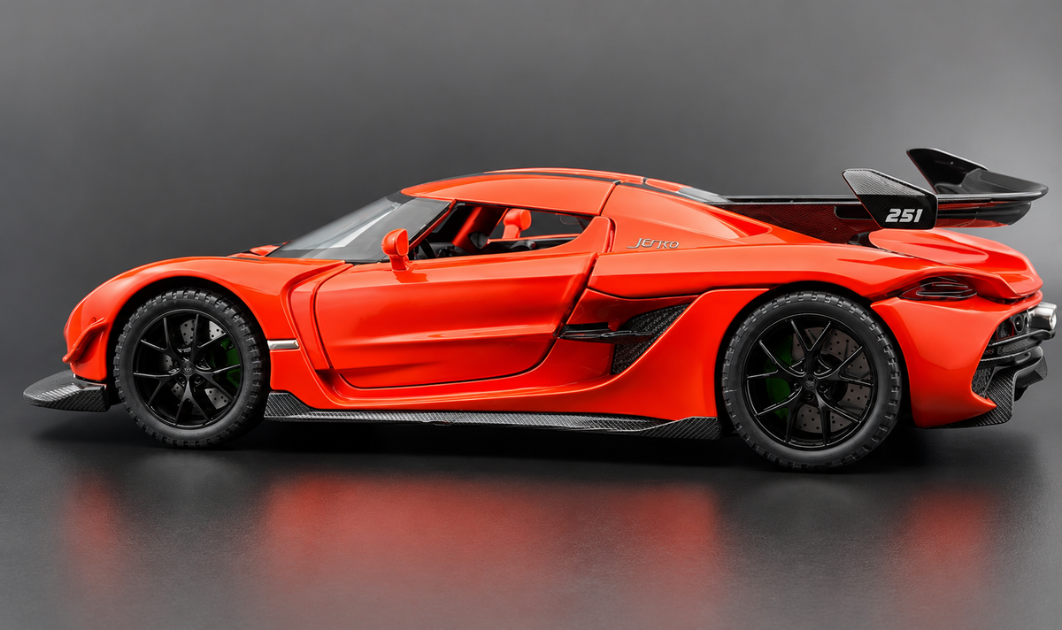 Koenigsegg Jesko 1:24 diecast scale model car collectible