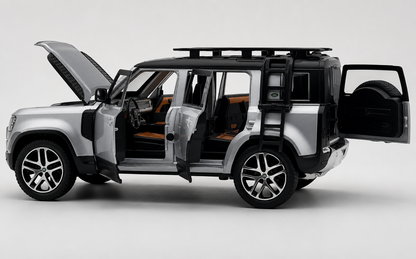 Land Rover Defender 110 1:18 diecast Scale Model car - Big Size