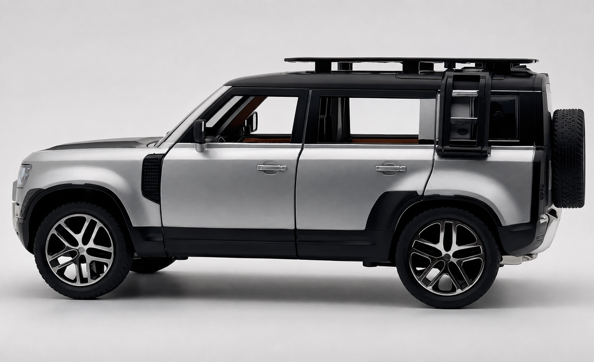 Land Rover Defender 110 1:18 diecast Scale Model car - Big Size