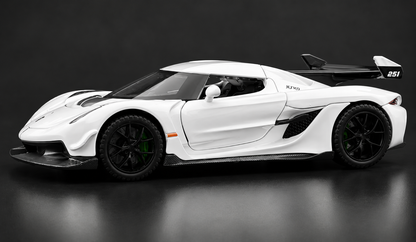 Koenigsegg Jesko 1:24 diecast scale model car collectible
