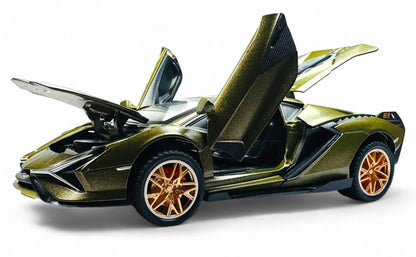 Lamborghini Sian 1:24 diecast scale model car collectible | Assorted Colors