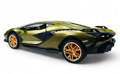 Lamborghini Sian 1:24 diecast scale model car collectible | Assorted Colors